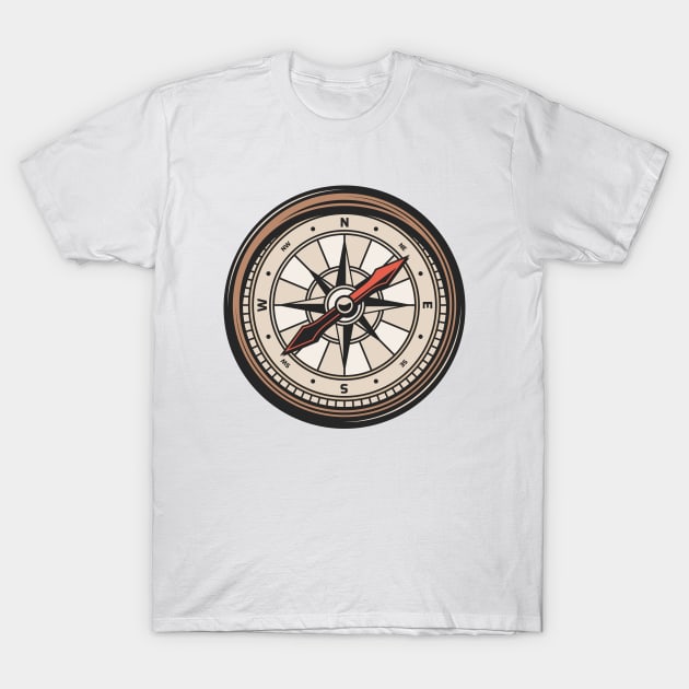 Compass T-Shirt by PhotoSphere